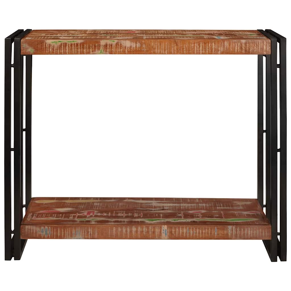 Konzolasztal 90 x 33 x 75 cm Szilárd Újrahasznosított Fa