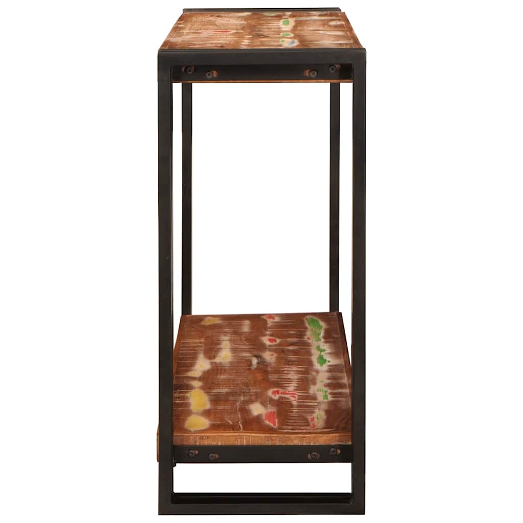 Konzolasztal 90 x 33 x 75 cm Szilárd Újrahasznosított Fa