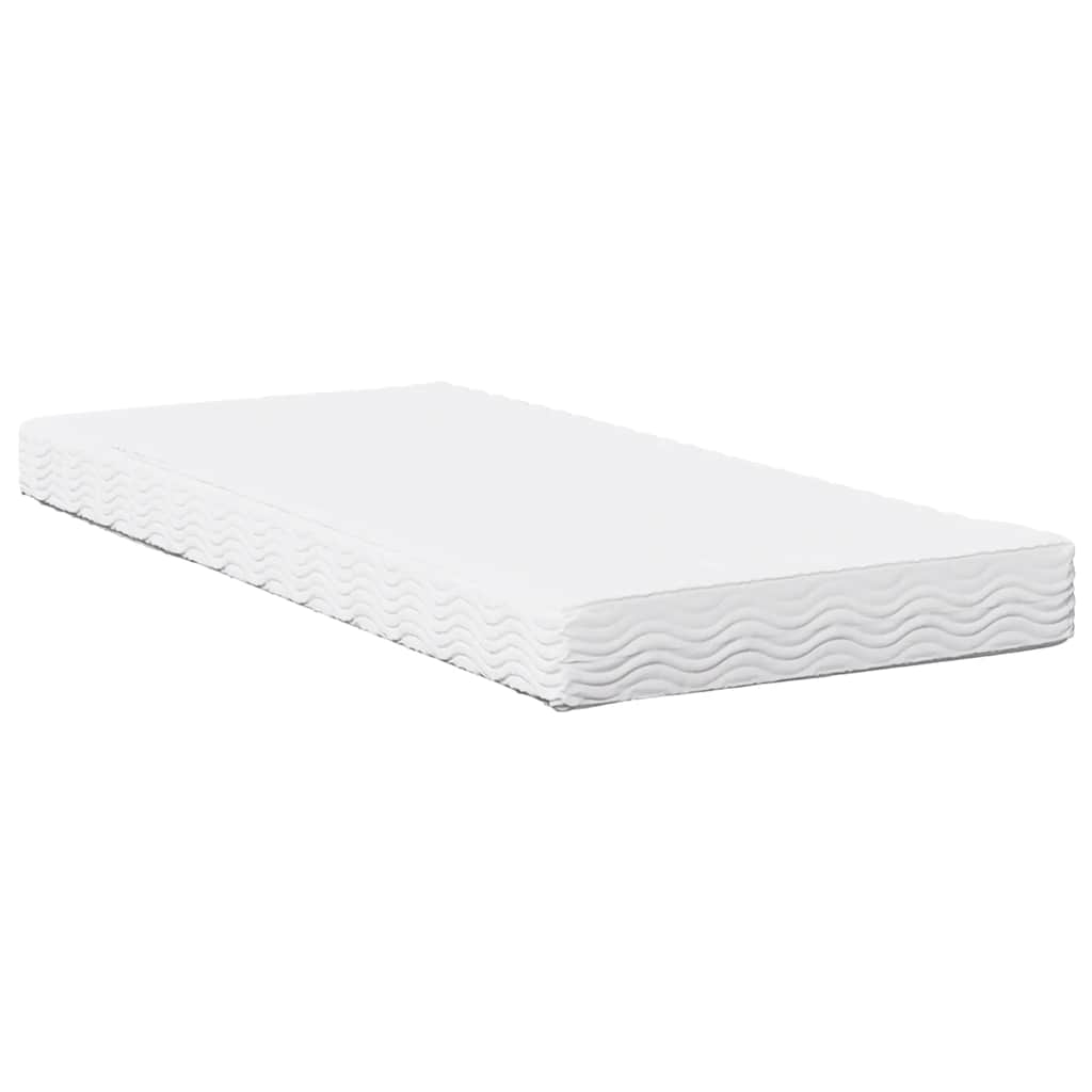 viaszbarna tömör fenyőfa kanapéágy matraccal 80 x 200 cm