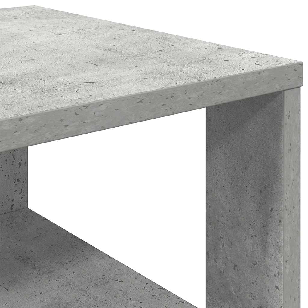 betonszürke szerelt fa cipőtartó 61x32x70 cm
