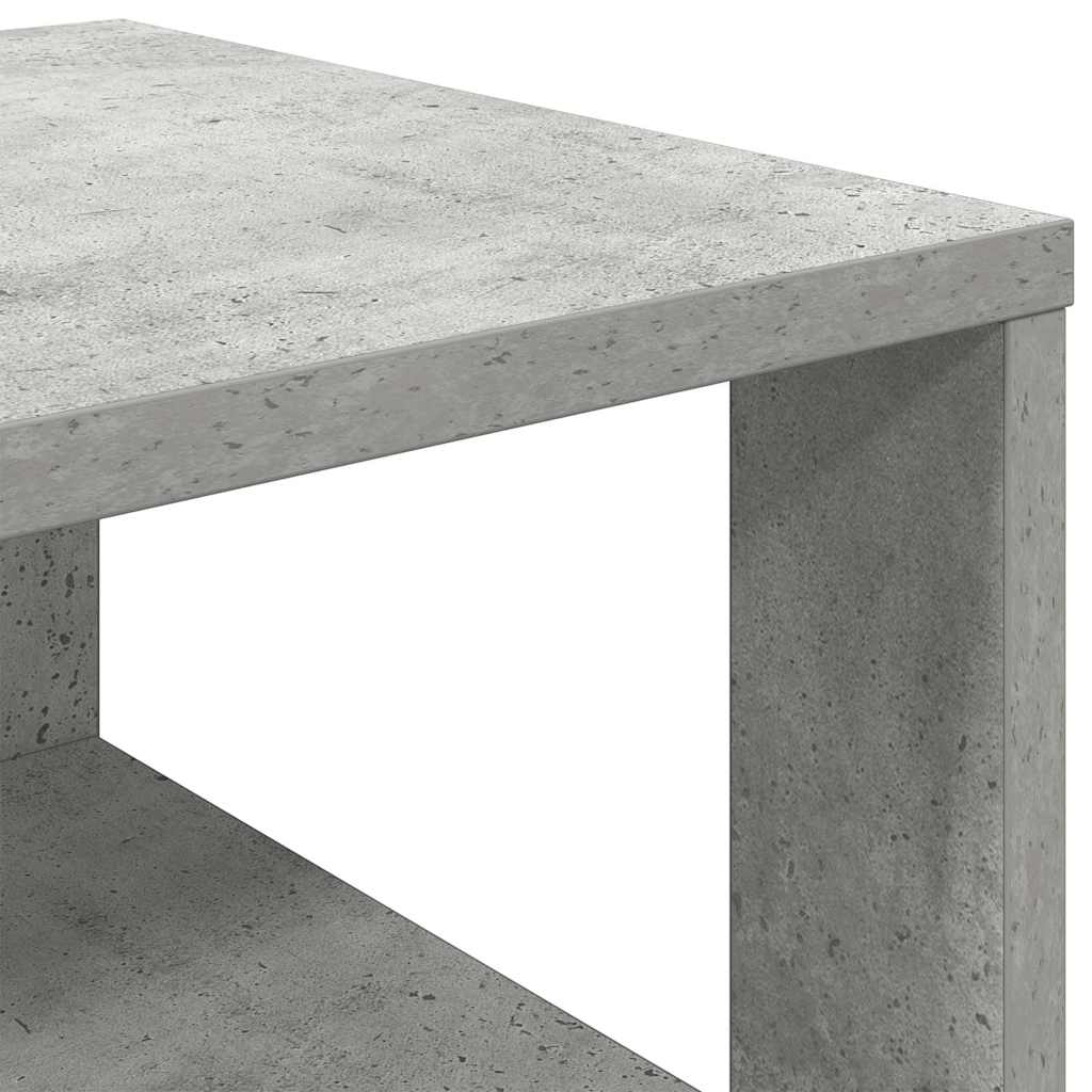 betonszürke szerelt fa cipőtartó 61x32x105 cm
