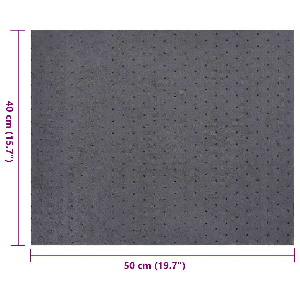 Olajfelszívó párna 25 db Szürke 40x50 cm