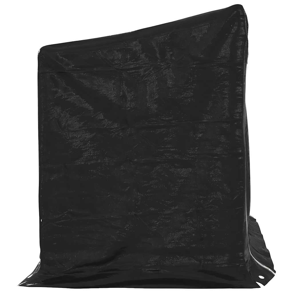 Tűzifa állvány esővédővel 151x80,5x110,5 cm horganyzott acél