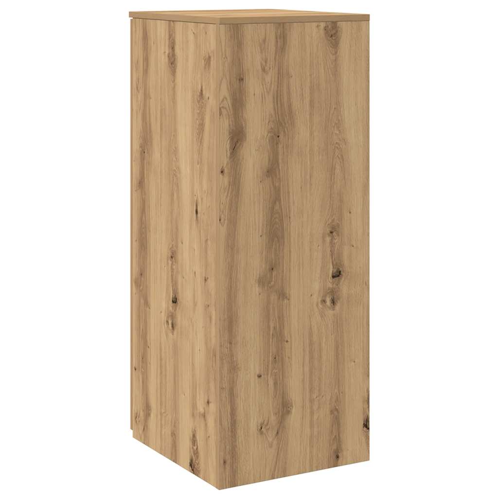 tároló szekrény kézműves tölgy 40x45x103,5 cm szerelt fa