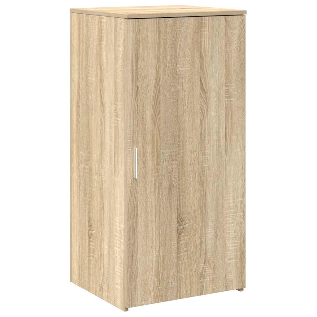 tároló szekrény sonoma tölgy 50x45x103,5 cm szerelt fa