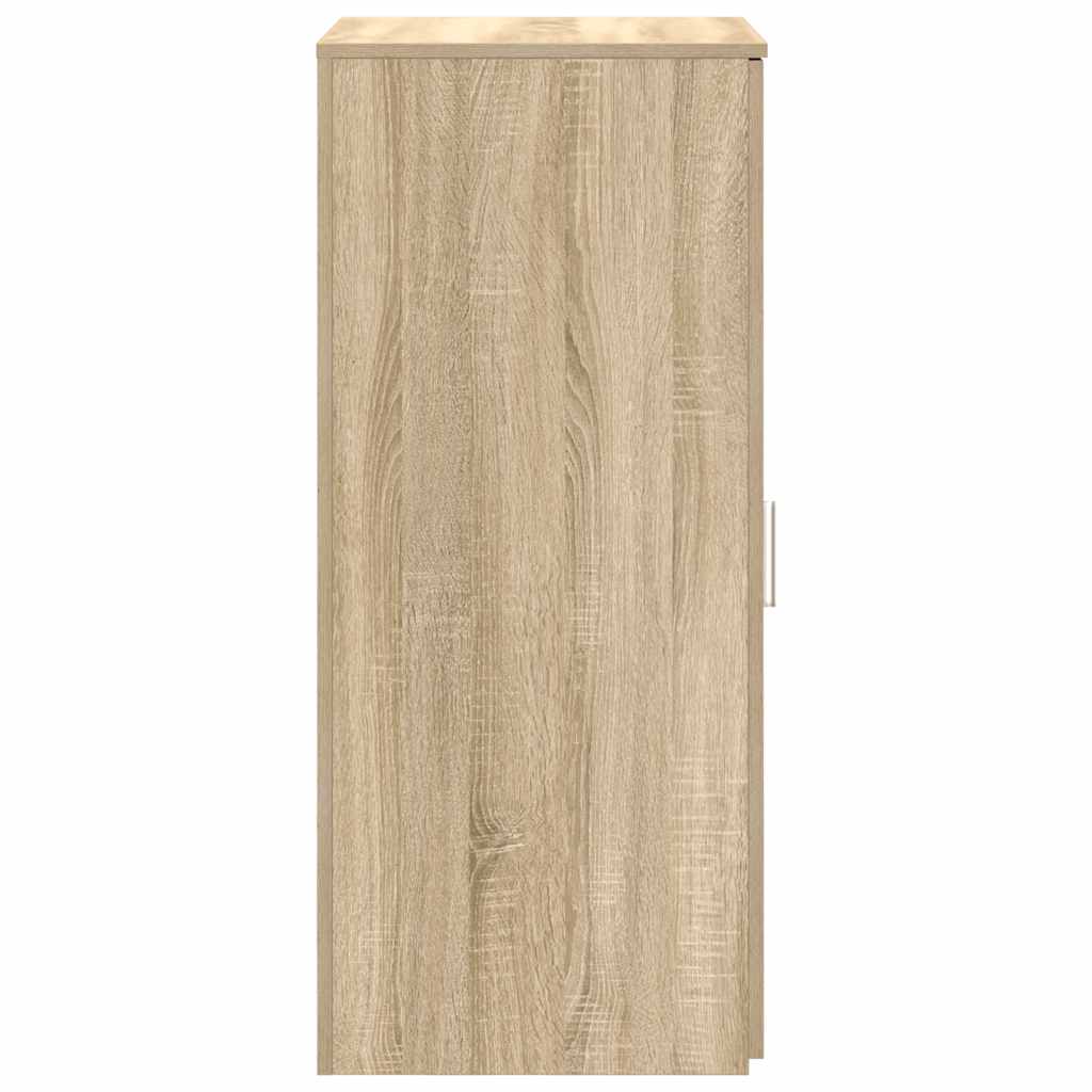 tároló szekrény sonoma tölgy 50x45x103,5 cm szerelt fa