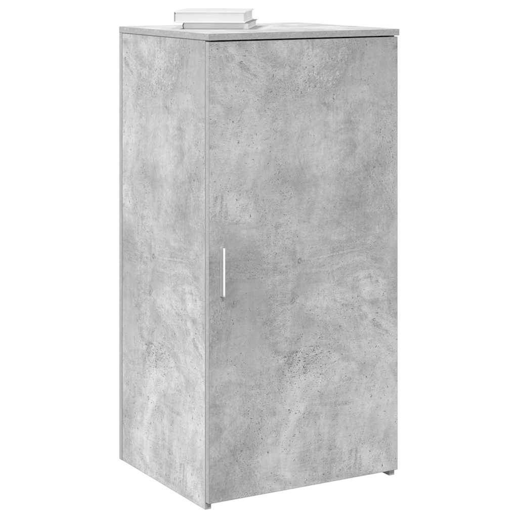 tároló szekrény betonszürke 50x45x103,5 cm szerelt fa