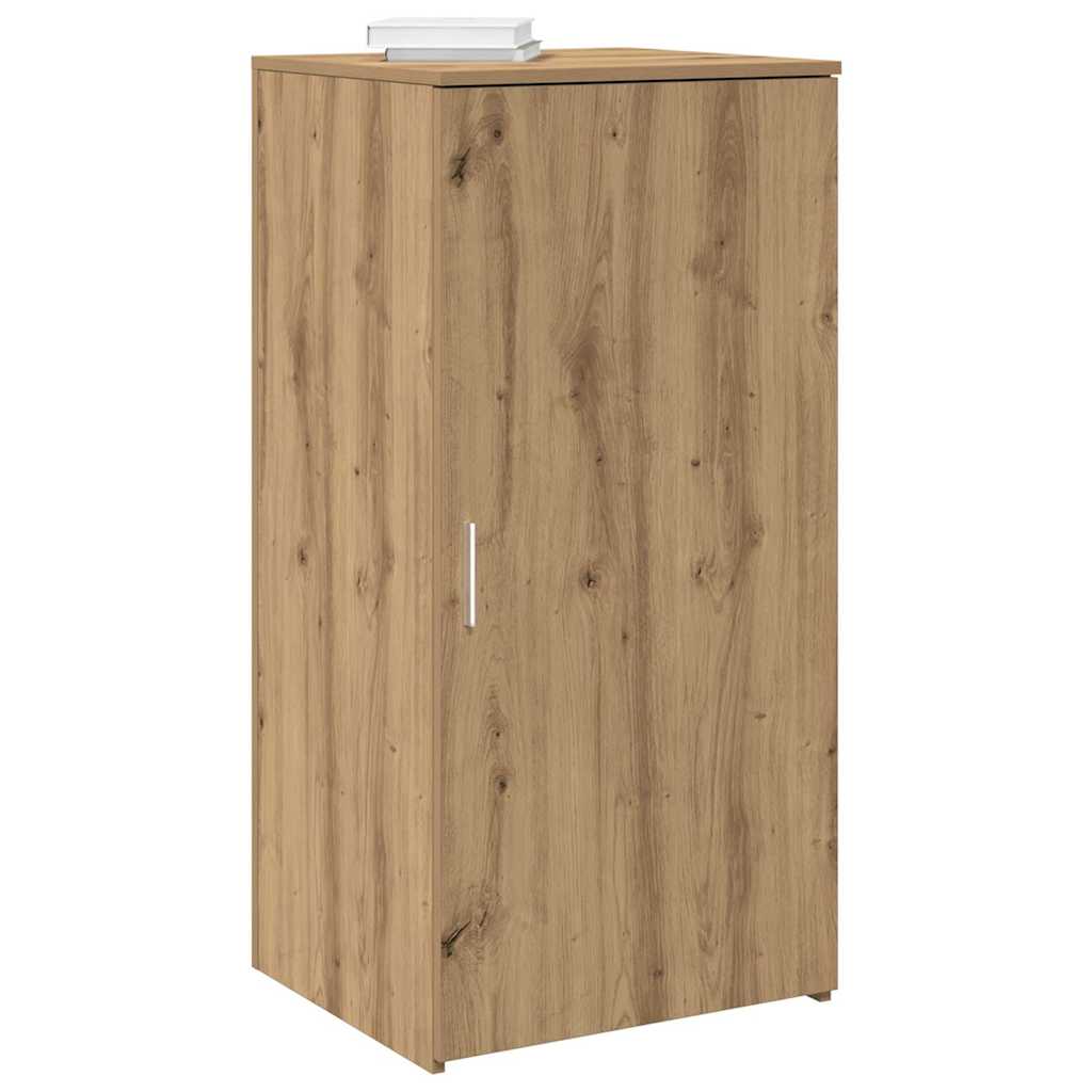 tároló szekrény kézműves tölgy 50x45x103,5 cm szerelt fa