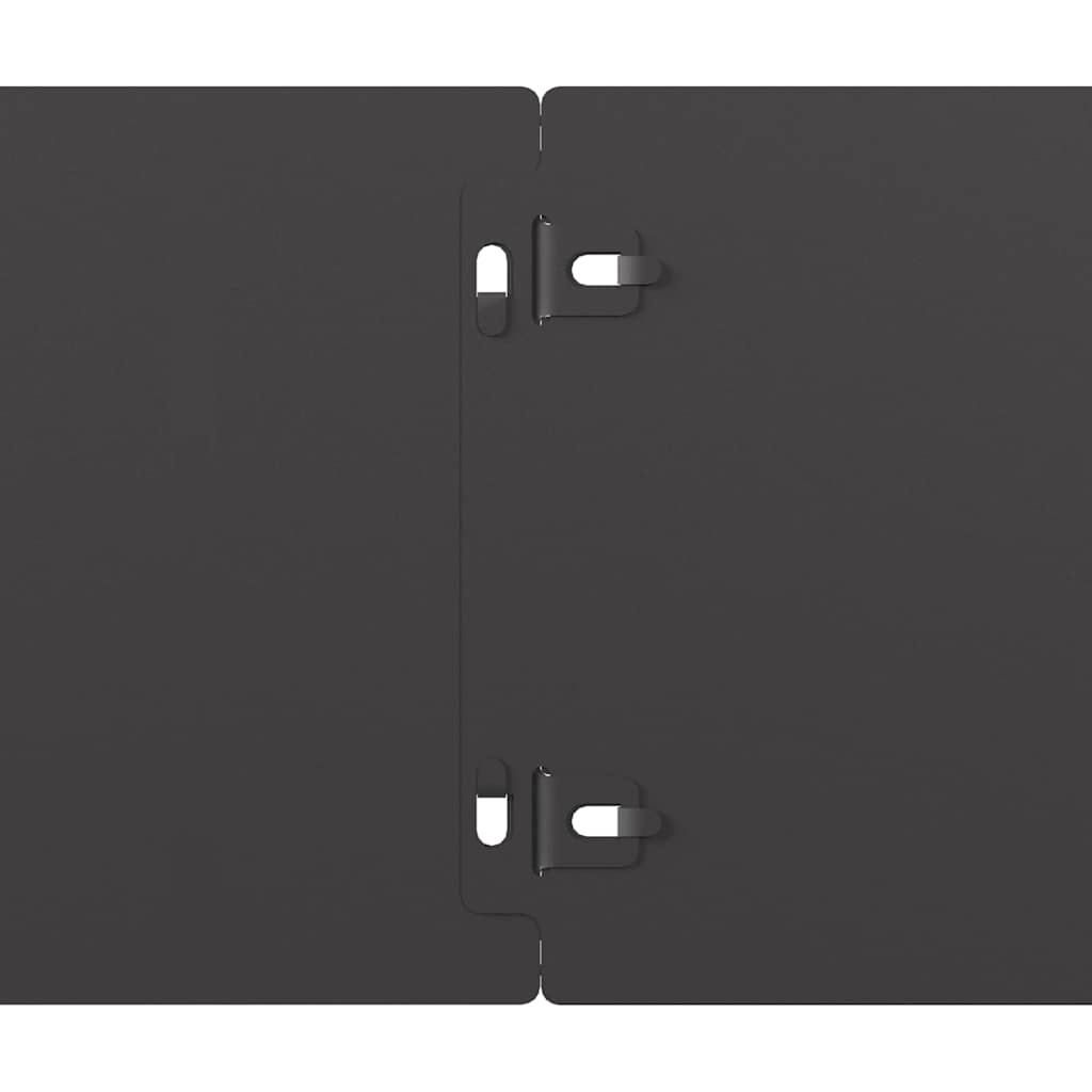 Fűszegélyezés 50 db 15 x 103 cm Acél Fekete