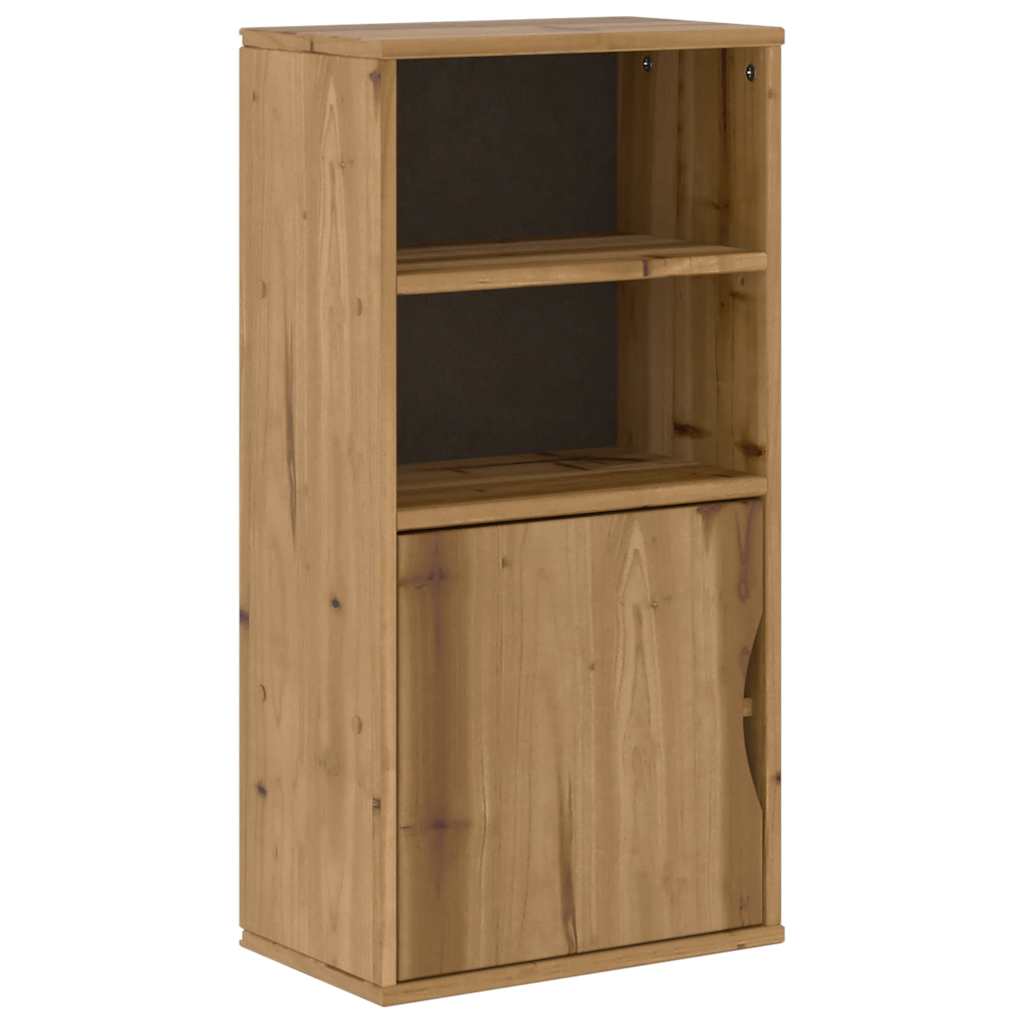 oldalsó szekrény ODDA 40x24x79 cm tömörfa fenyőfa