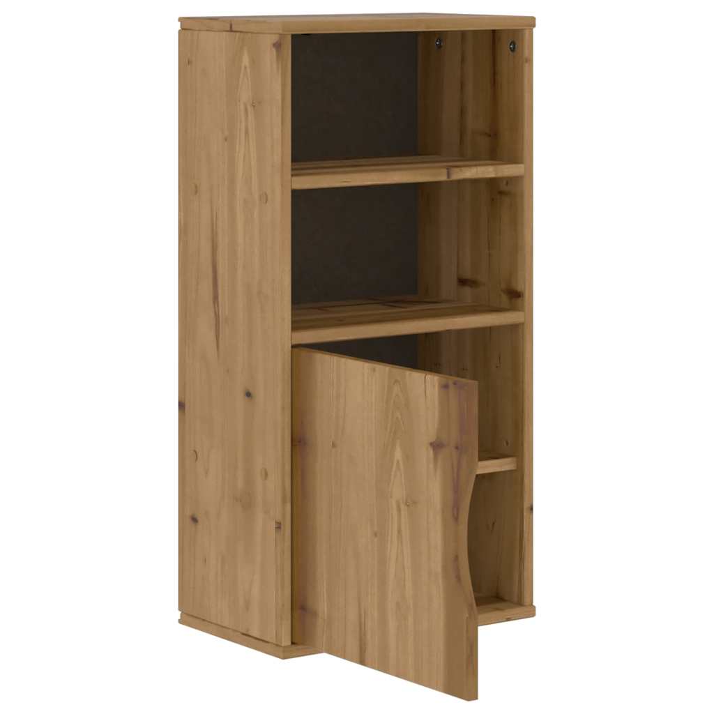 oldalsó szekrény ODDA 40x24x79 cm tömörfa fenyőfa