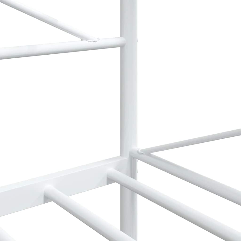 kanapéágy matrac nélkül fehér 100x200 cm acél