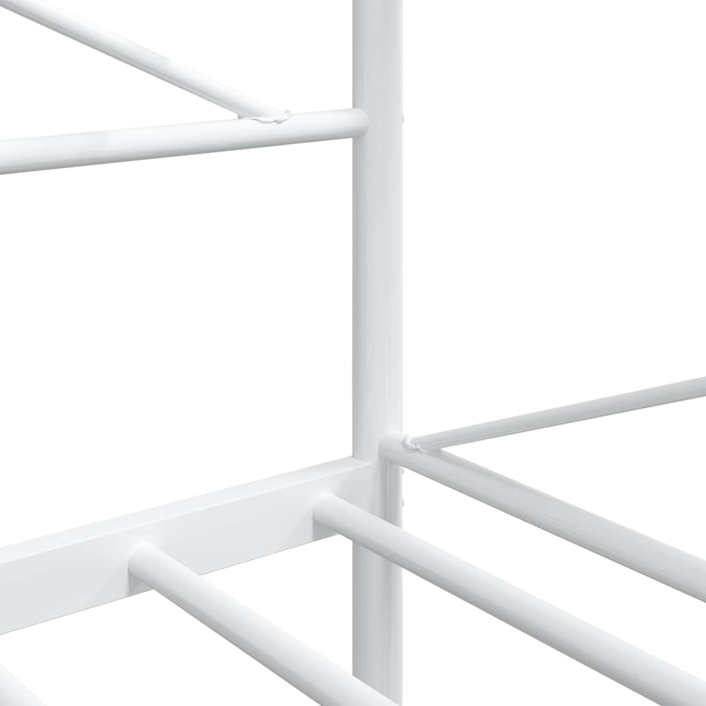 kanapéágy matrac nélkül fehér 107x203 cm acél