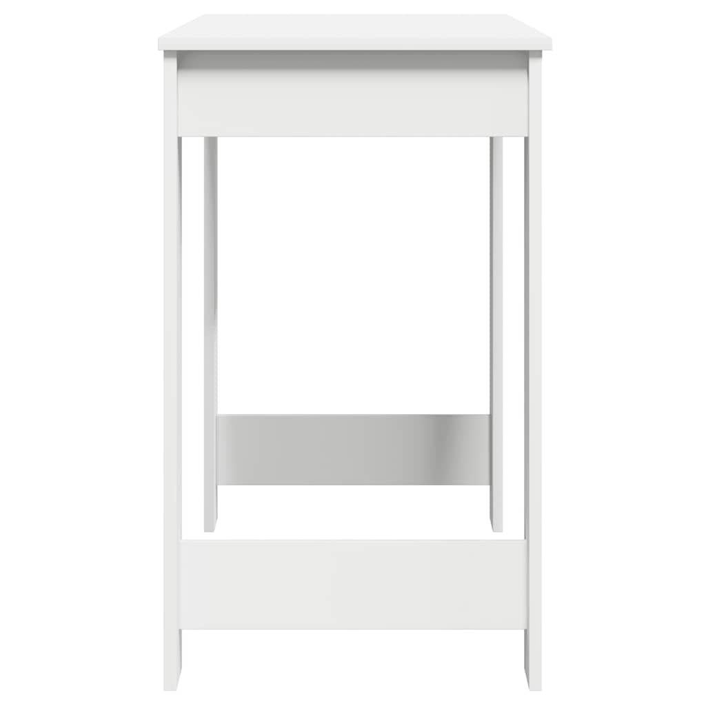 fehér forgácslap íróasztal 100x45x75 cm