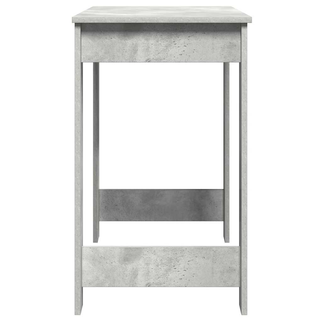 betonszürke forgácslap íróasztal 100x45x75 cm