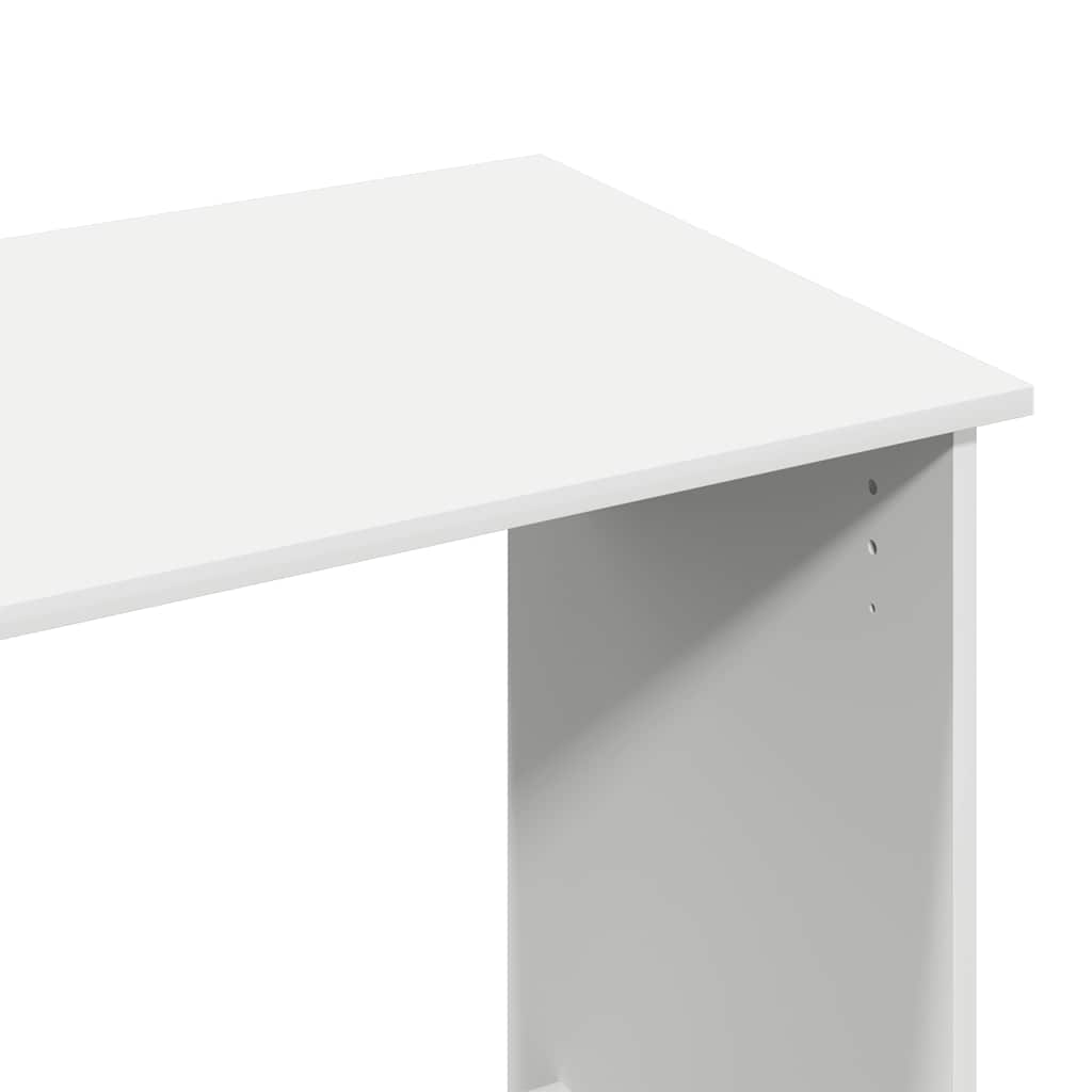 fehér forgácslap íróasztal 80 x 40 x 75 cm
