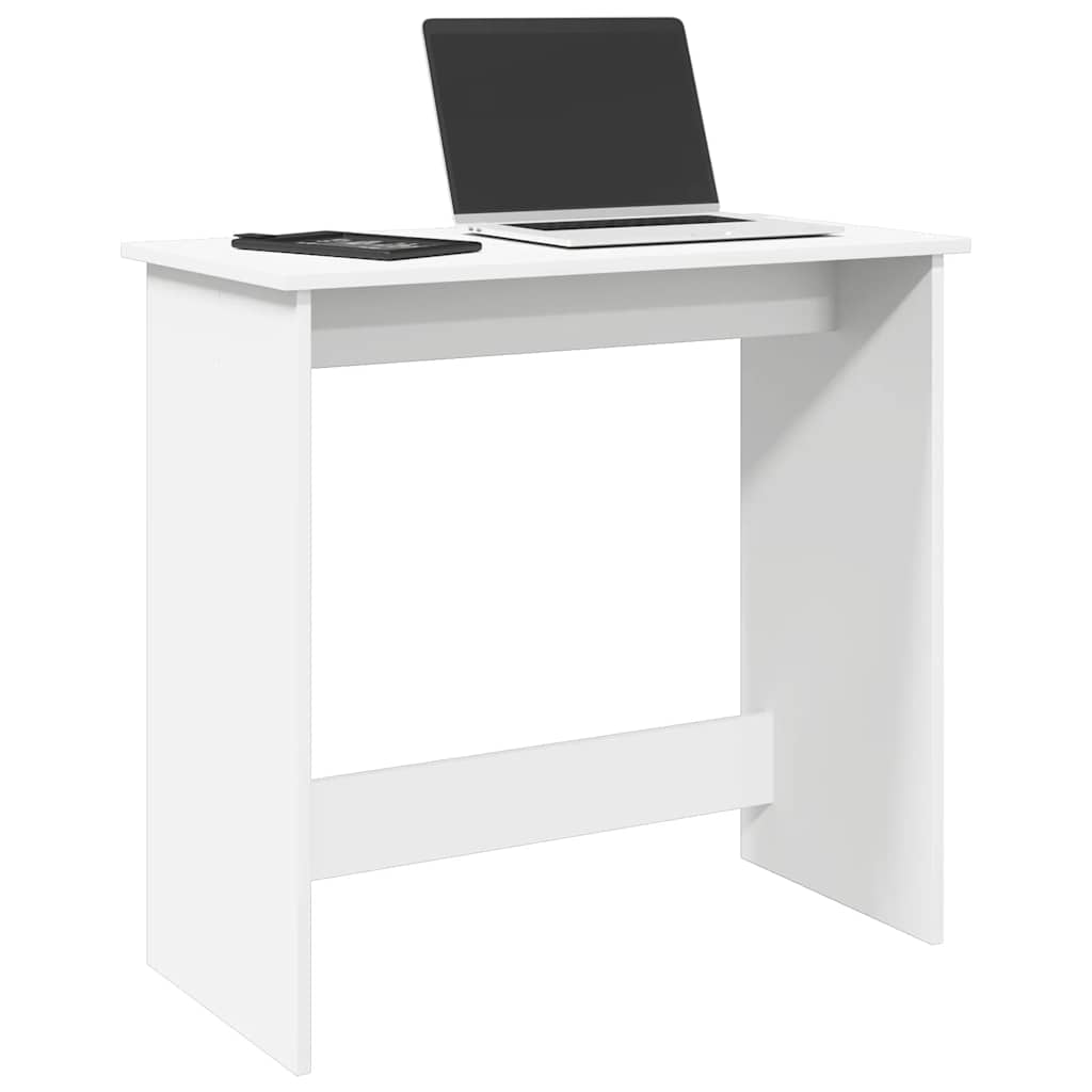 fehér forgácslap íróasztal 80 x 40 x 75 cm