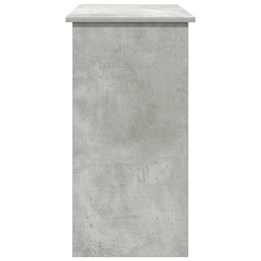 betonszürke forgácslap íróasztal 80 x 40 x 75 cm