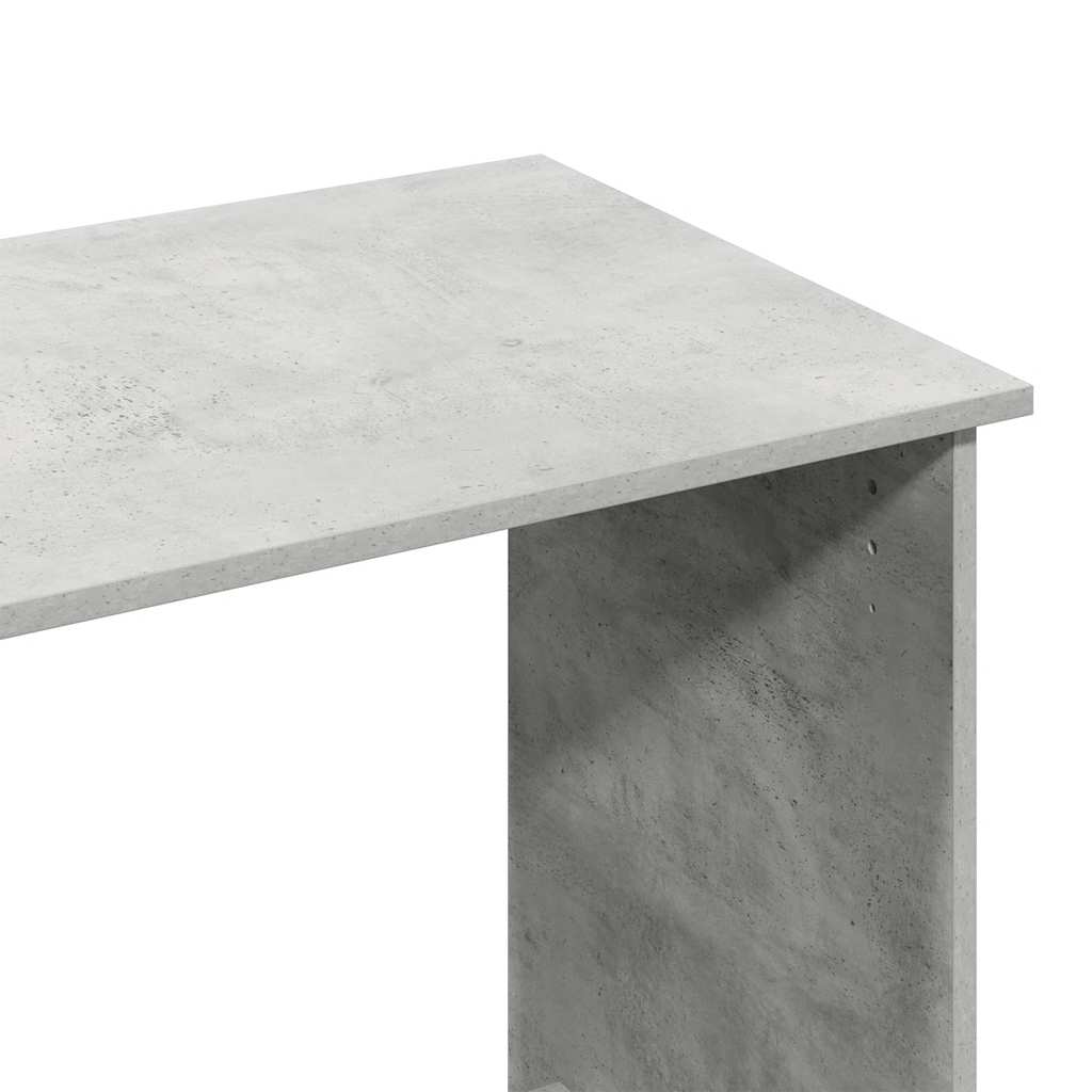 betonszürke forgácslap íróasztal 80 x 40 x 75 cm