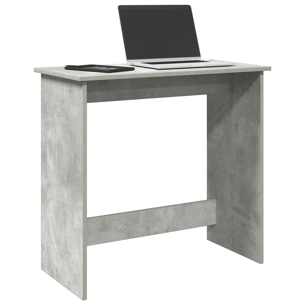 betonszürke forgácslap íróasztal 80 x 40 x 75 cm