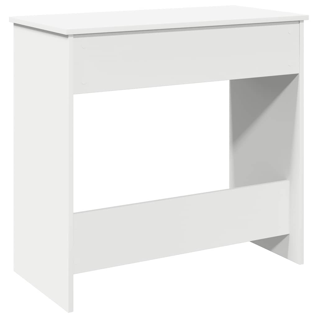 fehér forgácslap íróasztal 80 x 40 x 75 cm