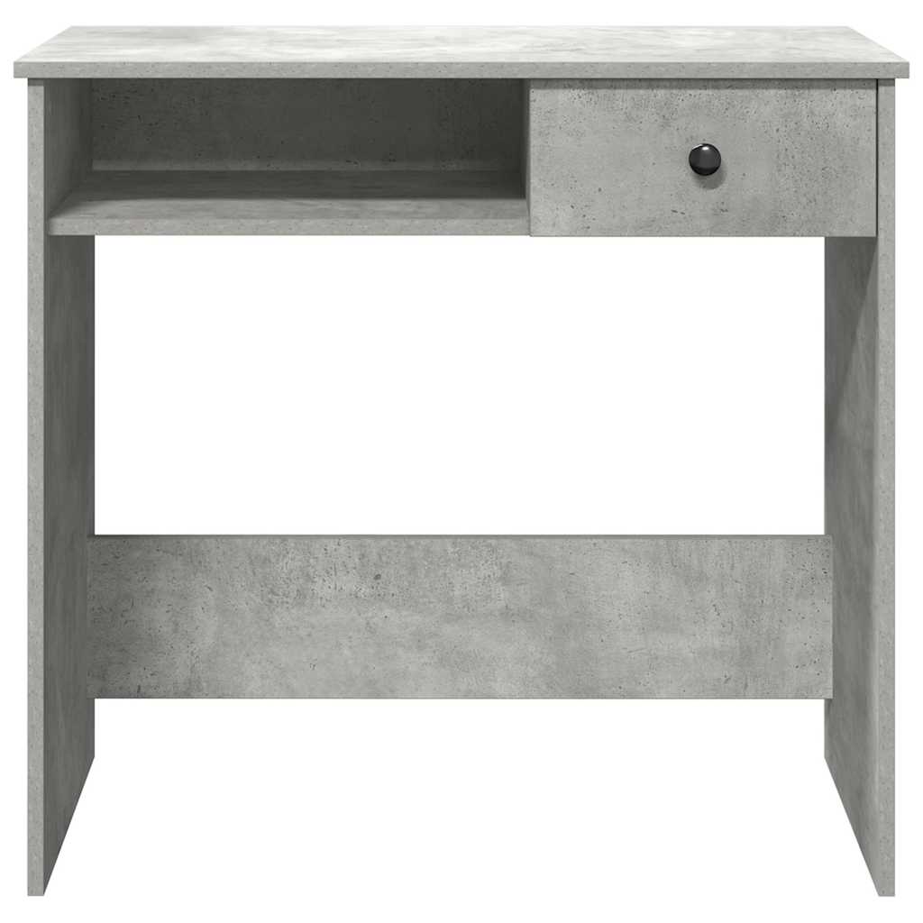 betonszürke forgácslap íróasztal 80 x 40 x 75 cm