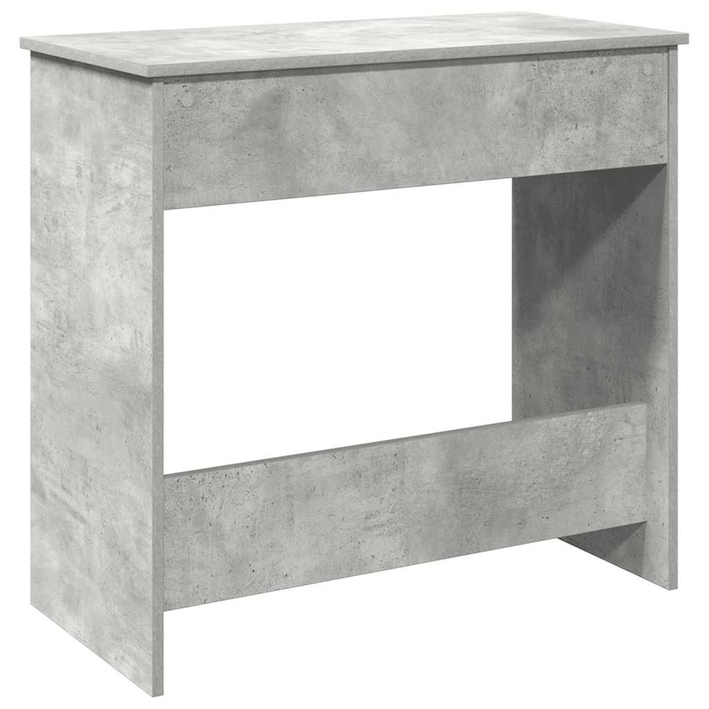betonszürke forgácslap íróasztal 80 x 40 x 75 cm