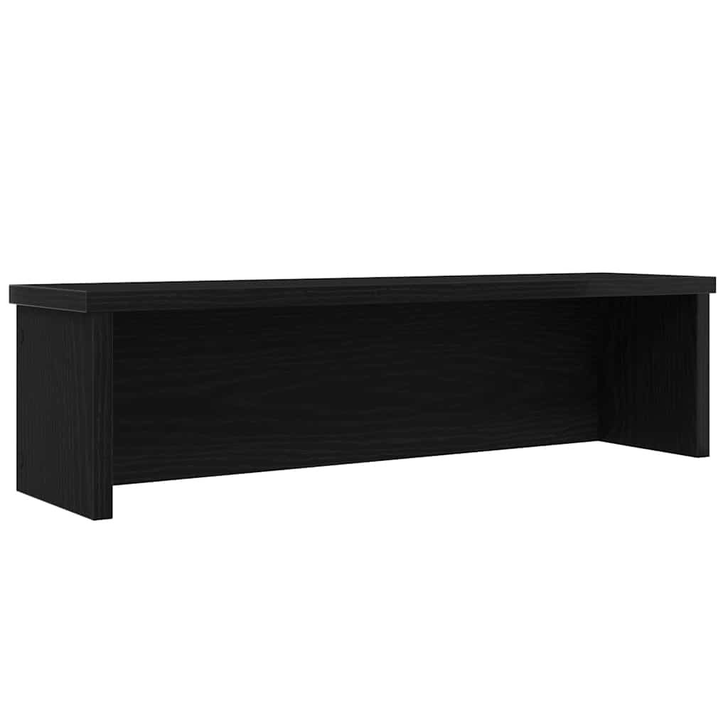 konyhai állvány rakodható fekete 50x15x16 cm műfa