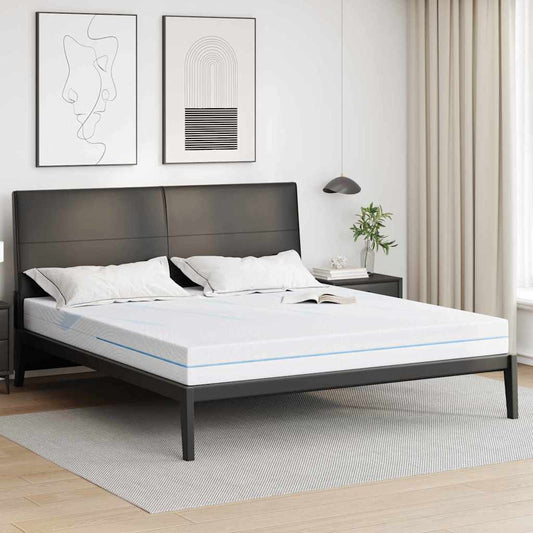 Matrac Fehér 200 x 200 cm Jacquard szövet