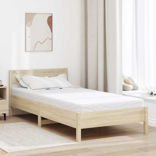Matrac Közepes 90 x 190 cm Fehér