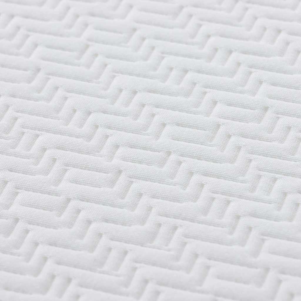 Memóriahabos matracok Közepes 160 x 200 cm Fehér és Szürke