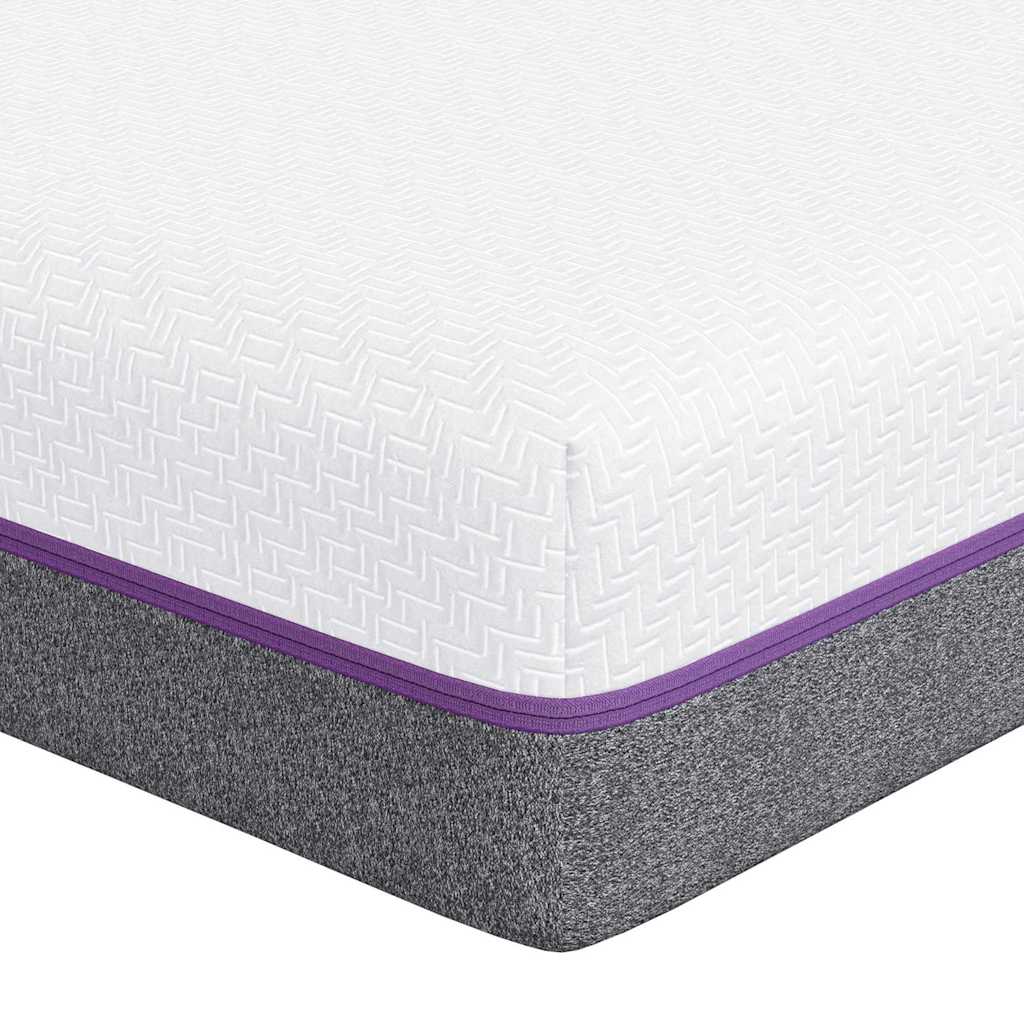 Memóriahabos matracok Közepes 160 x 200 cm Fehér és Szürke