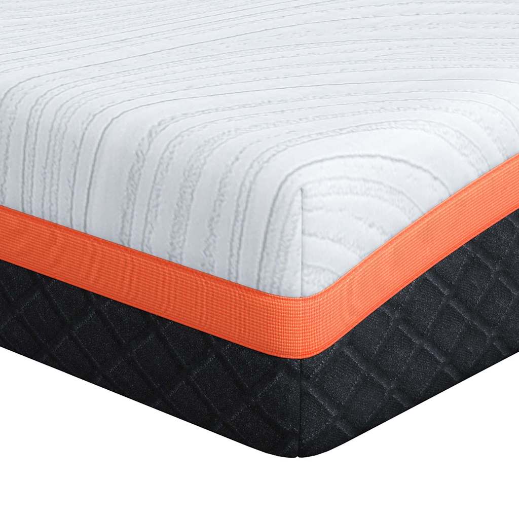 Matrac Fehér és fekete 80 x 160 cm Jacquard szövet