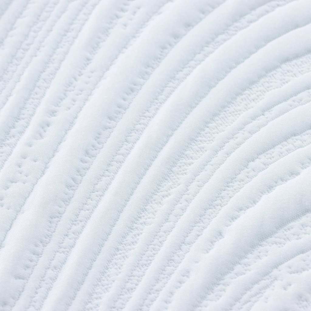 Matrac Fehér és fekete 90 x 200 cm Jacquard szövet