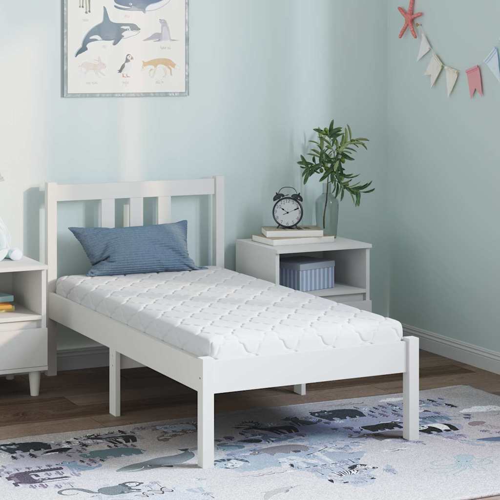 Matrac Fehér 60 x 120 cm Jacquard szövet