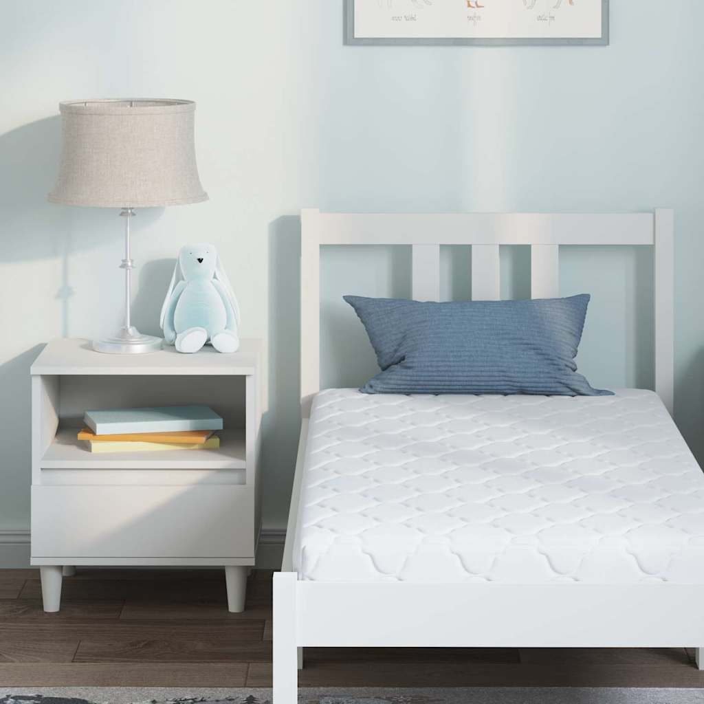 Matrac Fehér 70 x 140 cm Jacquard szövet