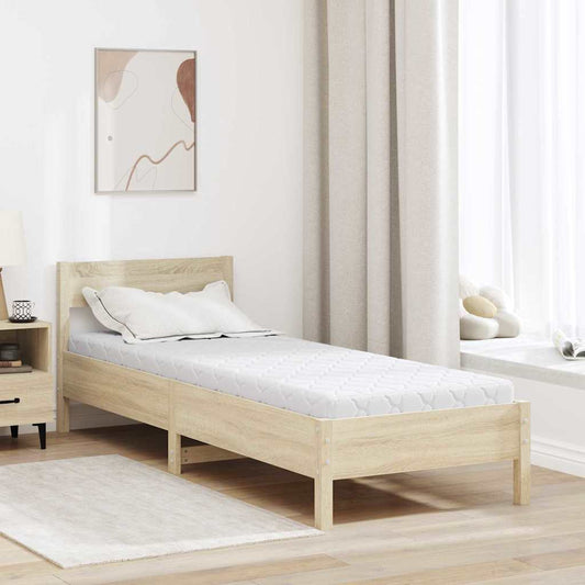 Matrac Fehér 80 x 200 cm Jacquard szövet