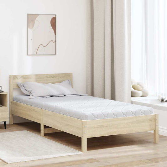 Matrac Fehér 90 x 190 cm Jacquard szövet