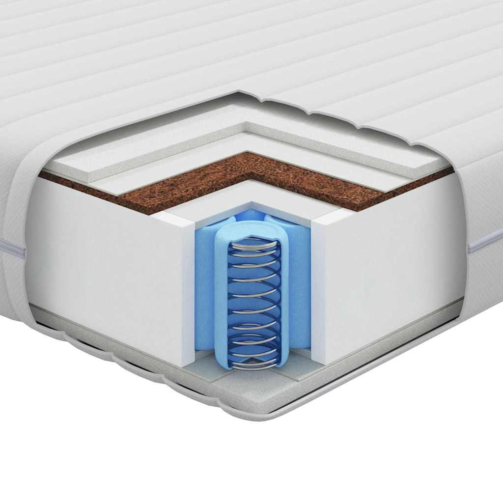 Matrac Fehér 70 x 140 cm Zsebmátrac