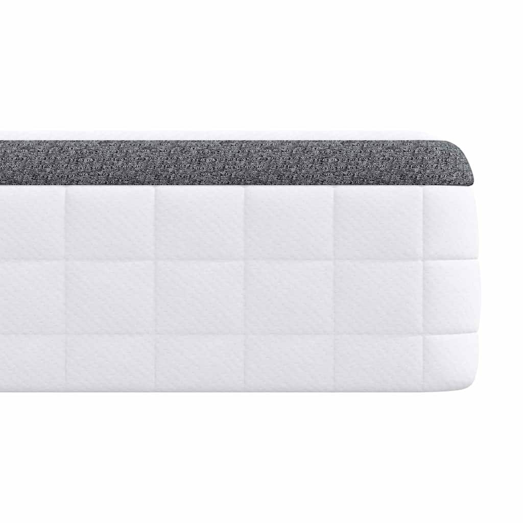 Matrac 2 db Közepesen puha 70 x 190 cm Fehér és Szürke