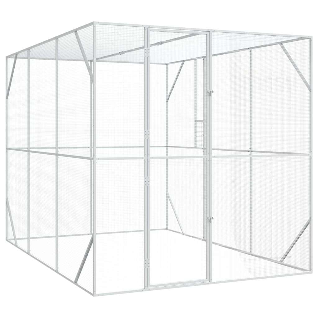 Madár kalitka Antracit 210 x 304 x 213 cm Horganyzott acél
