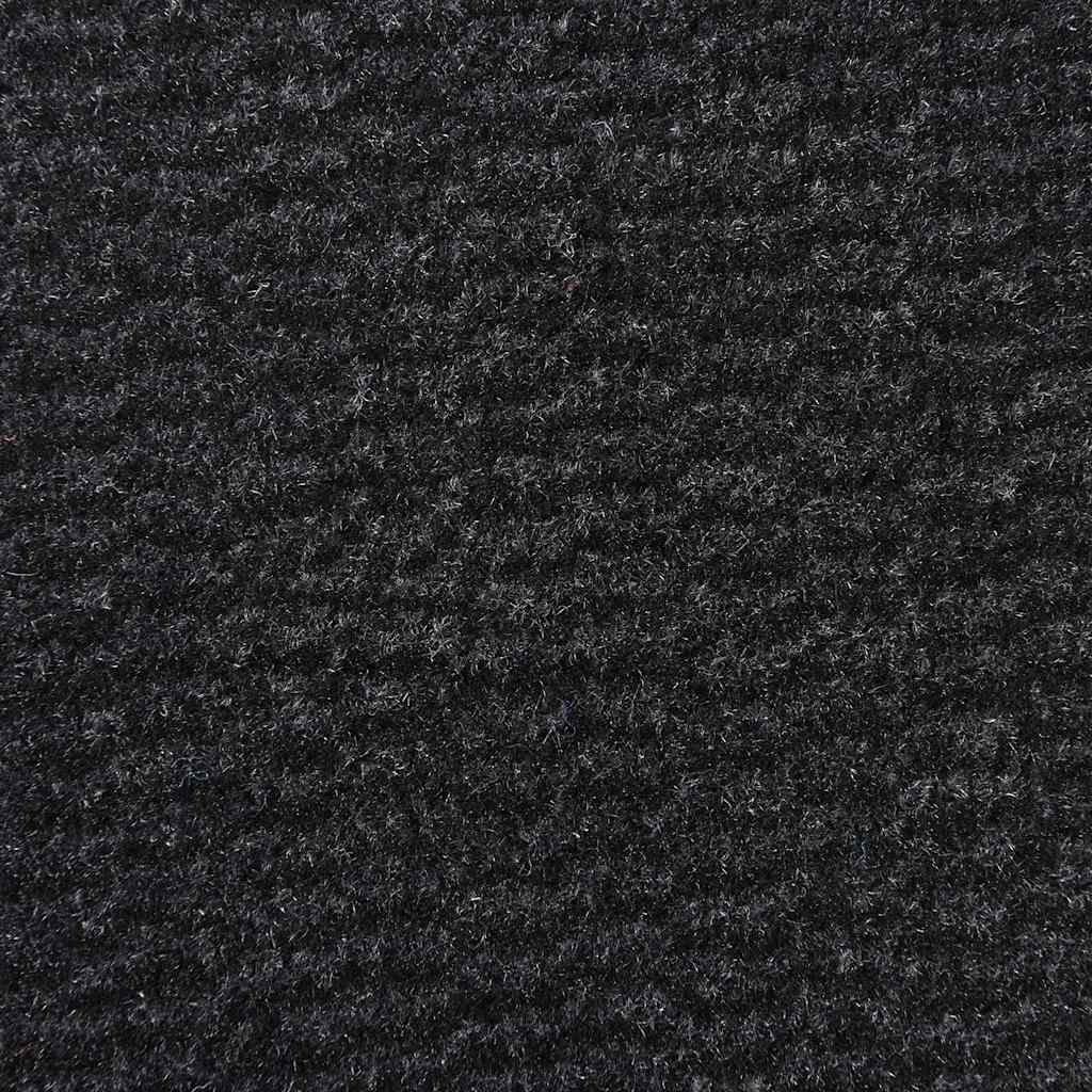 lábtörlő fekete 115x300 cm
