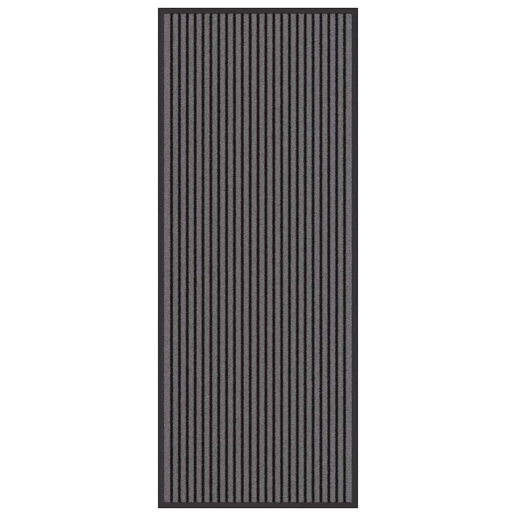 Ajtószőnyeg Fekete 60 x 150 cm Polipropilén