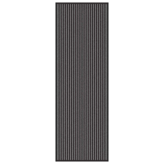 Ajtószőnyeg Fekete 60 x 180 cm Polipropilén