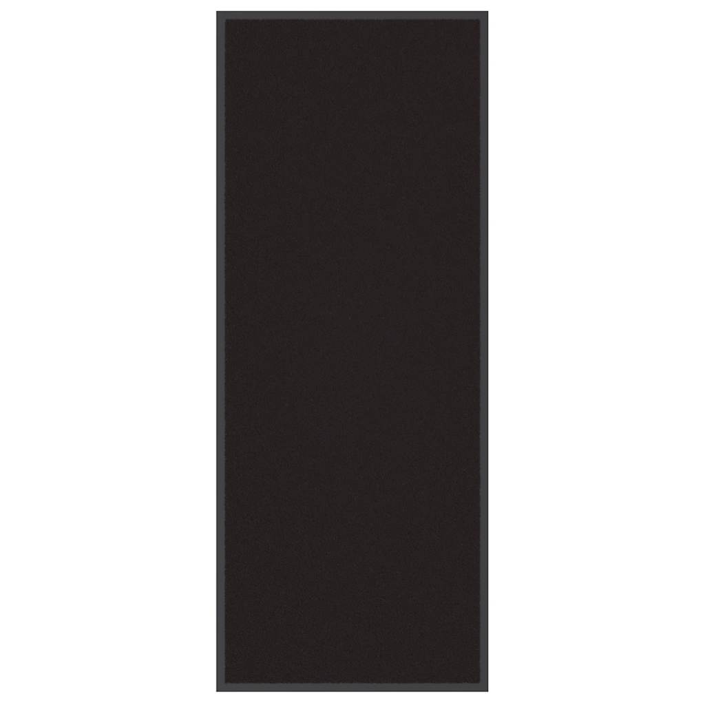 fekete lábtörlő 60x150 cm