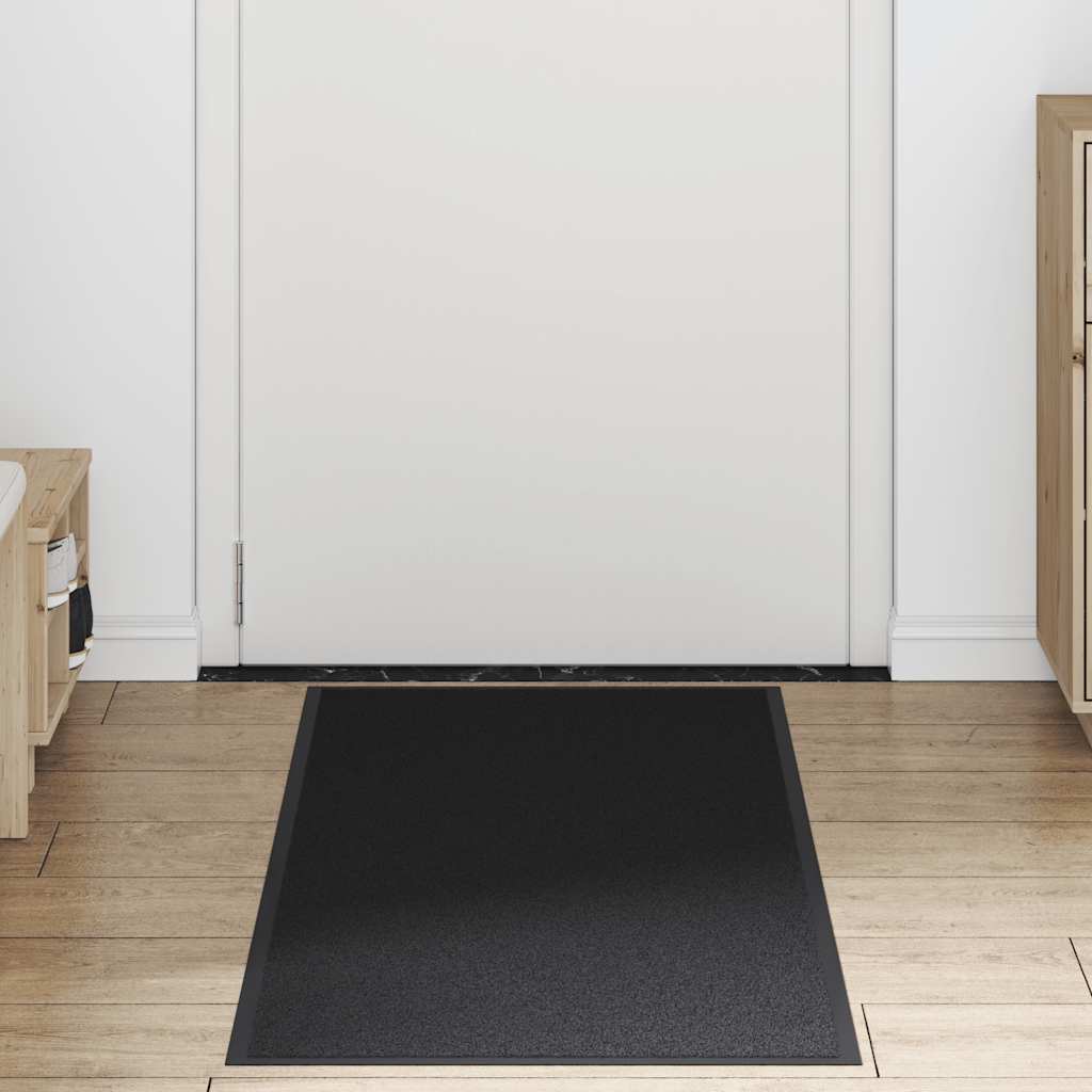 fekete lábtörlő 60x150 cm