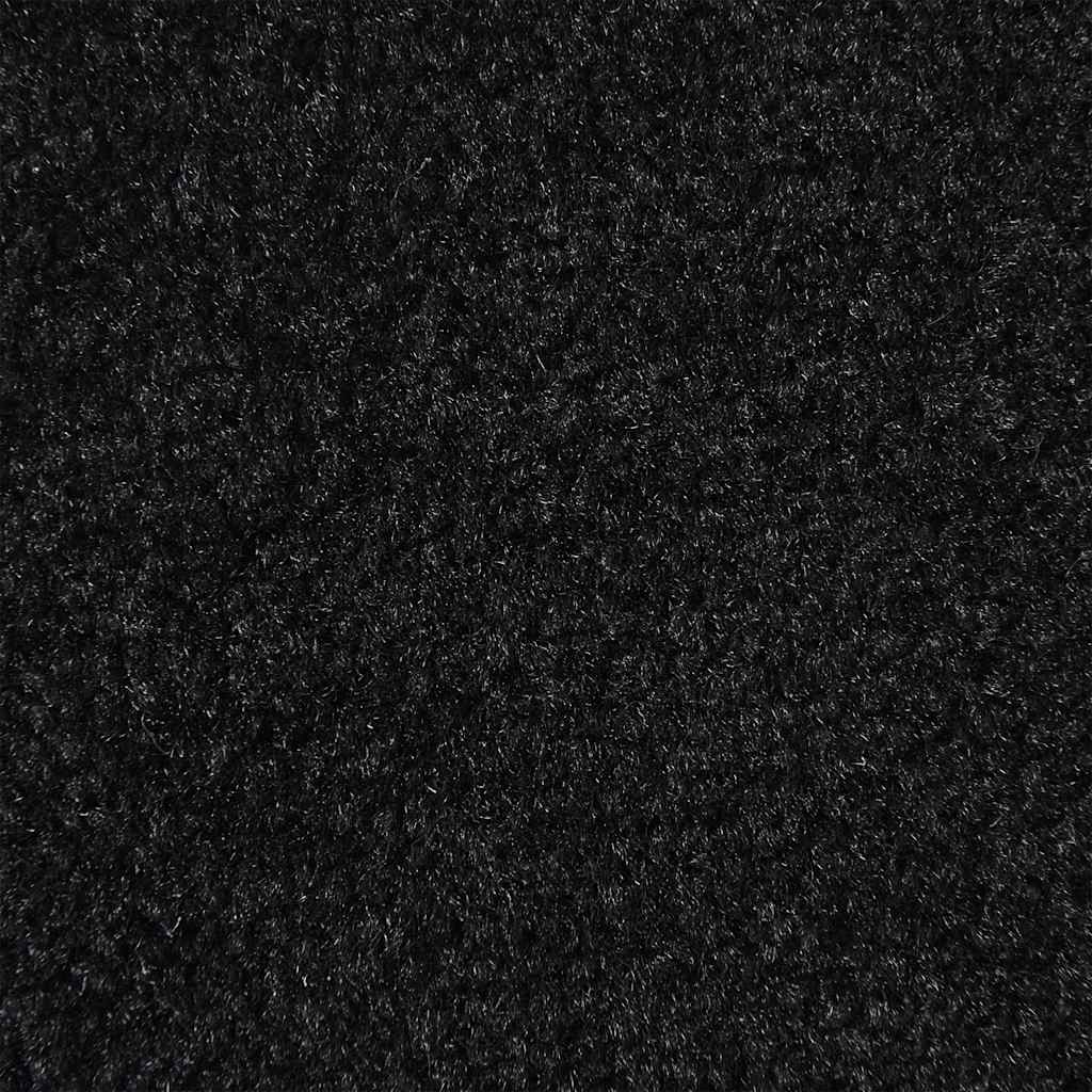 fekete lábtörlő 60x150 cm