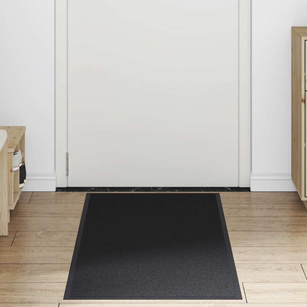 lábtörlő fekete 60x180 cm
