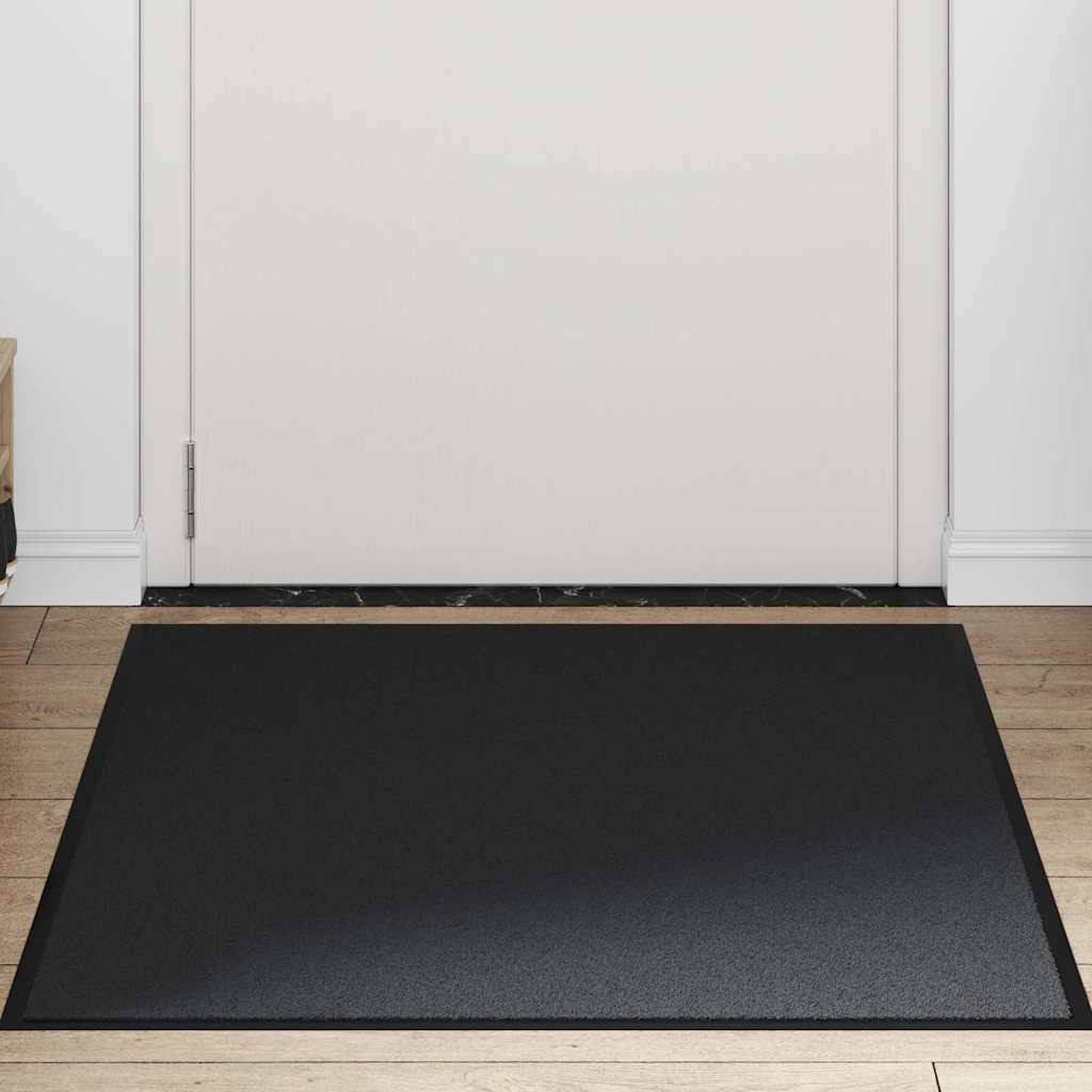 lábtörlő fekete 90x150 cm