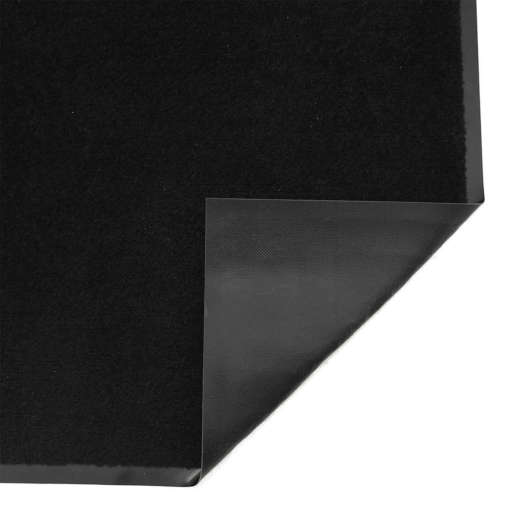 lábtörlő fekete 90x150 cm